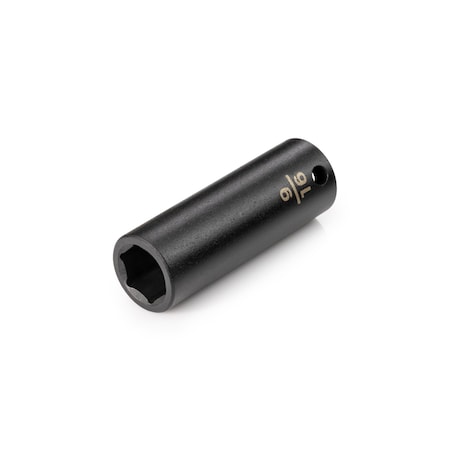 Tekton 3/8 Inch Drive x 9/16 Inch Deep 6-Point Impact Socket SID13014